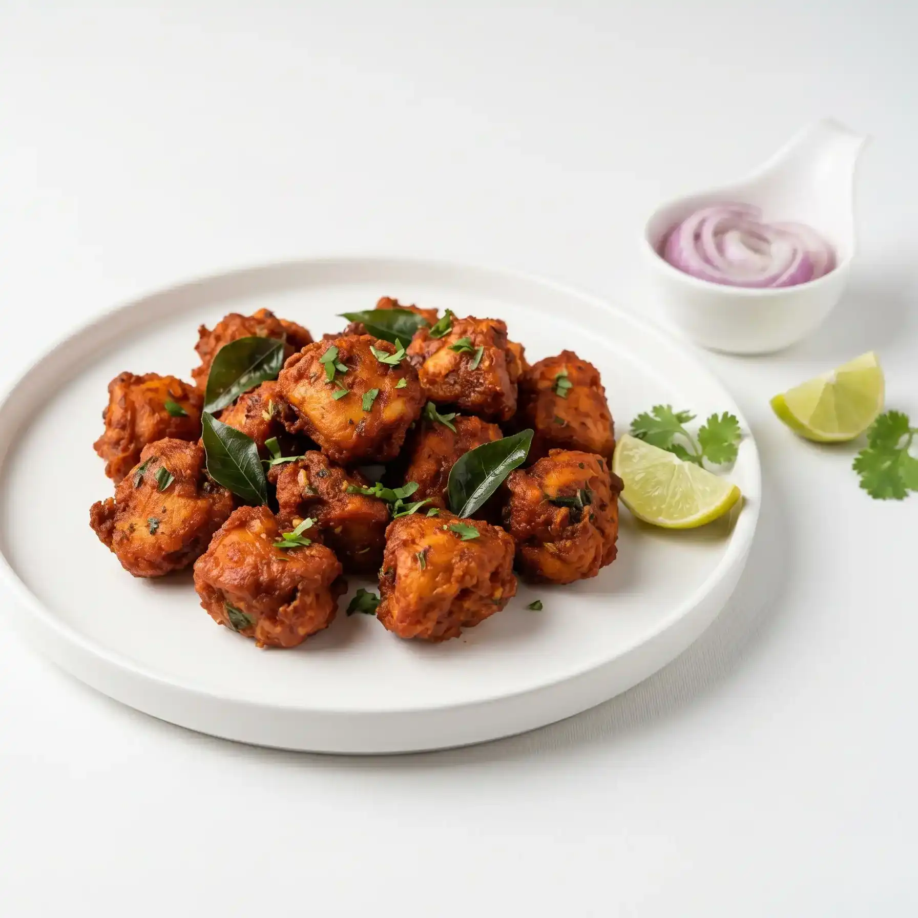 Chicken - 65 — Experience the iconic burst of vibrant Indian spices in every succulent at Dum N Grill Frisco, Frisco